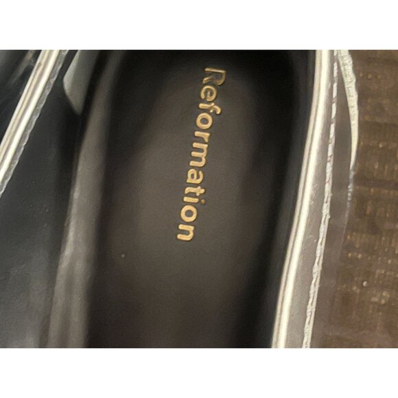 Reformation Silver Loafers - Picture 9 of 11